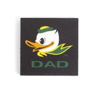 Fighting Duck, Dad, Neil, Recycled Wood, Magnet